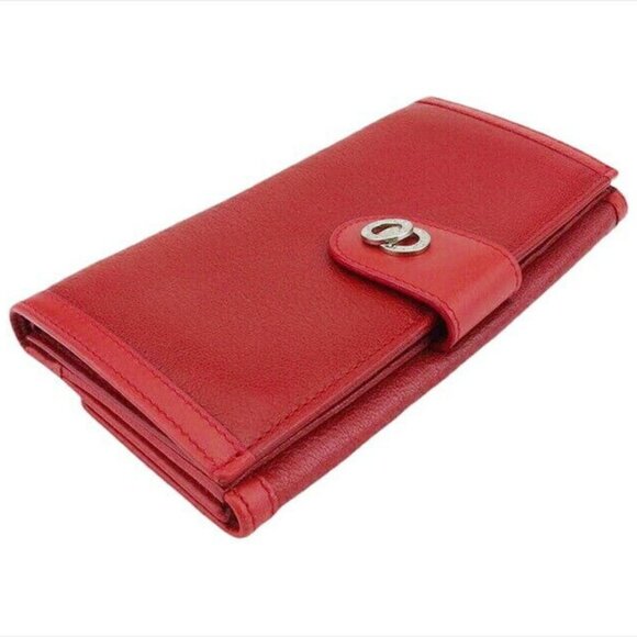 BVLGARI Wallet Doppiotondo Leather Authentic USED - Picture 4 of 11